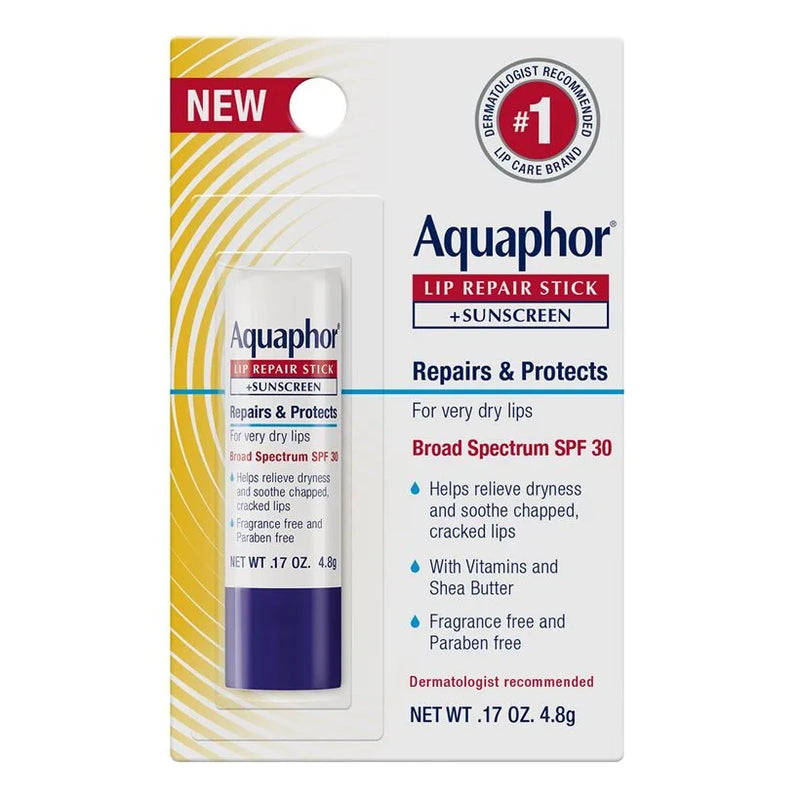 Aquaphor Lip Repair Stick Sunscreen .17o