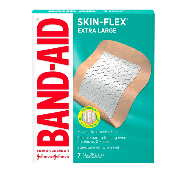 Johnson & Johnson Band Aid Skin-Flex XL 7ct