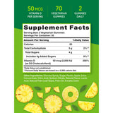 Nature's Truth Extra Strength Vitamin D3 Gummies 70ct