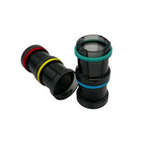 Ezy Dose Weekly (7-Day) Stackable Pill Organizer, Vitamin and Medicine Box, Detachable Compartments, Rainbow Colors