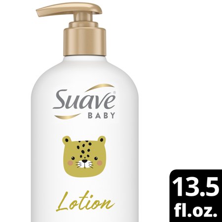 Suave Baby Lotion with 100% Natural Coconut Oil  Chamomile & Shea Butter  13.5 Oz