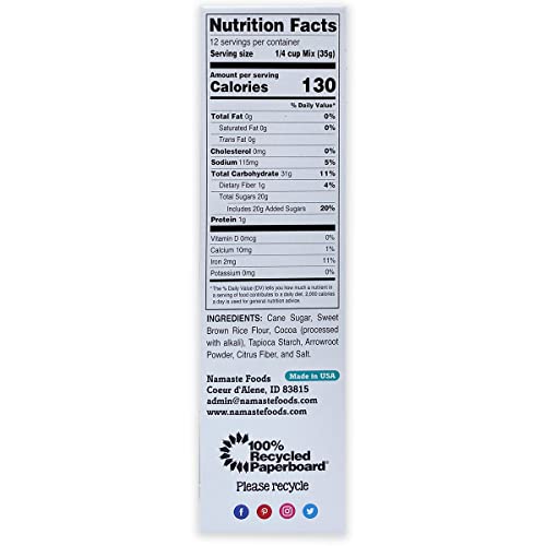 Namaste Foods Gluten-Free Fudge Brownie Mix