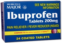 Major Ibuprofen 200mg tabletas 24CT