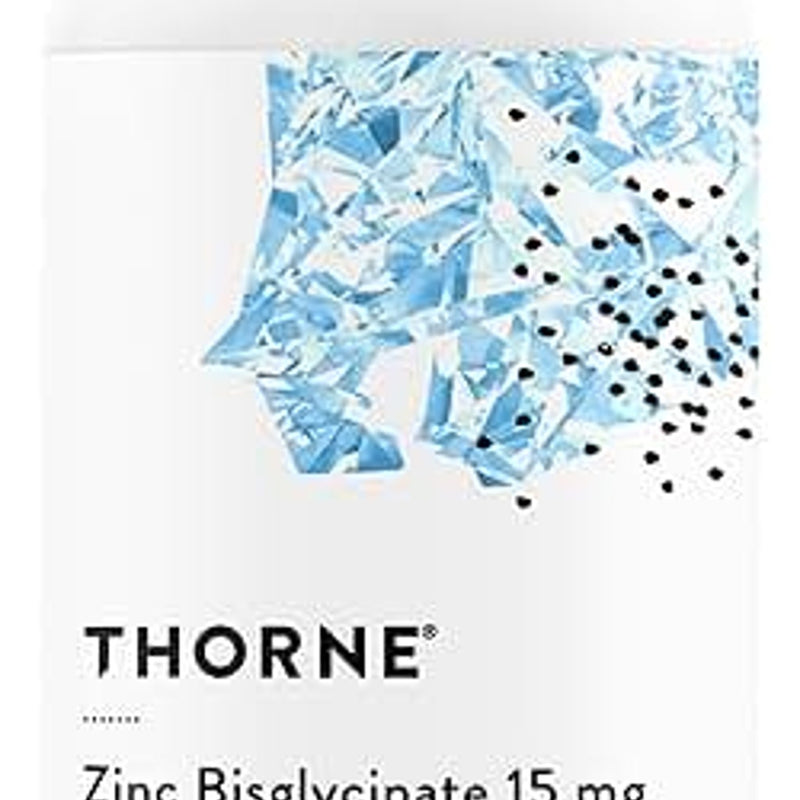 Thorne Zinc Bisglycinate 15 mg 60 Capsules