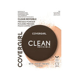 Covergirl Clean Invisible Pressed Powder Foundation 133 Light Beige 0.38oz