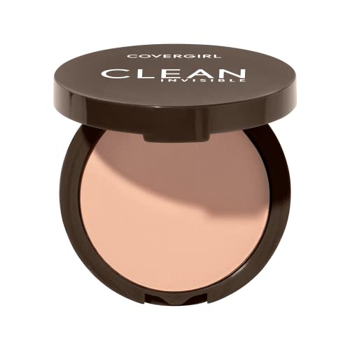 Covergirl Clean Invisible Pressed Powder Foundation, Classic Beige 0.38oz