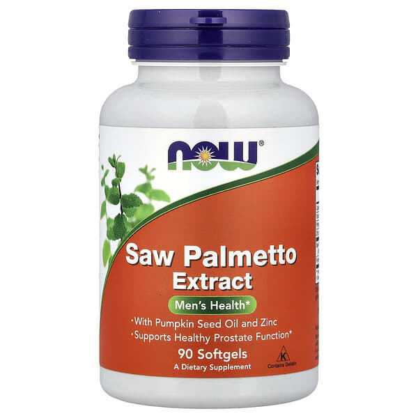 Now Saw Palmetto 160mg 120 Softgels