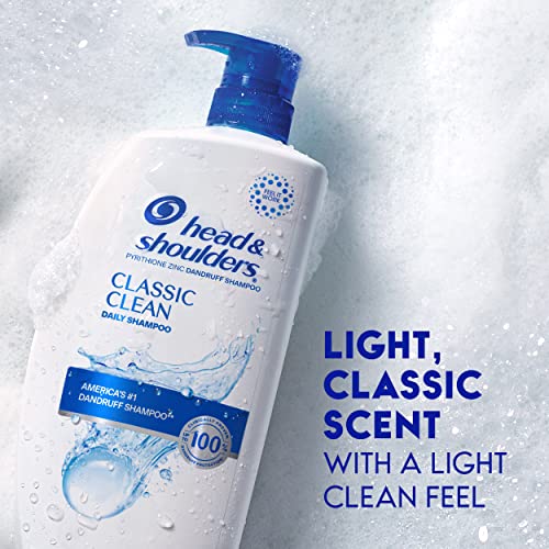 Head & Shoulders Classic Clean Dandruff Shampoo, 28.2 fl oz