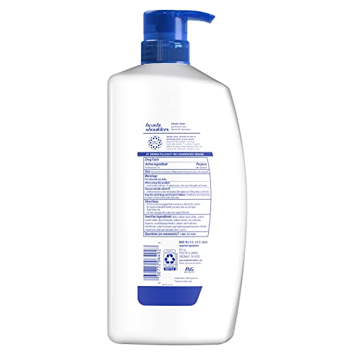 Head & Shoulders Classic Clean Dandruff Shampoo, 28.2 fl oz