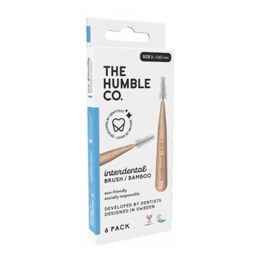 Interdental Brush Standard 0.60mm Blue 8 Count