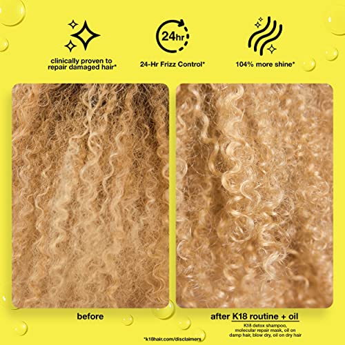 K18 Biomimetic Hairscience Molecular Repair Hair Oil 1 Oz