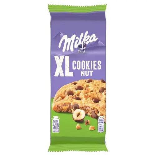 Milka XL Cookies Nut 184g