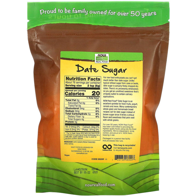 Now Date Sugar 1lb