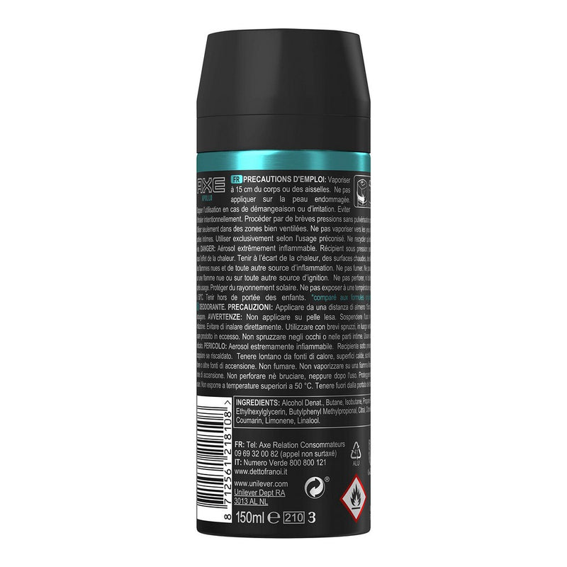 Axe Apollo Deodorant Body Spray 48H 150ml