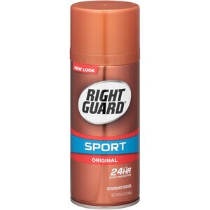 Right Guard Sport Deodorant Spray for Men Aluminum Free Original Scent 8.5 Oz