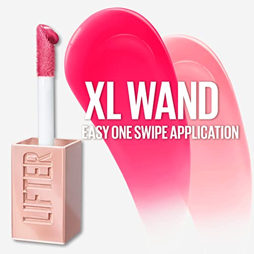 Maybelline Lifter Gloss Plumping Lip Gloss with Hyaluronic Acid - 25 Taffy - 0.18 Fl Oz