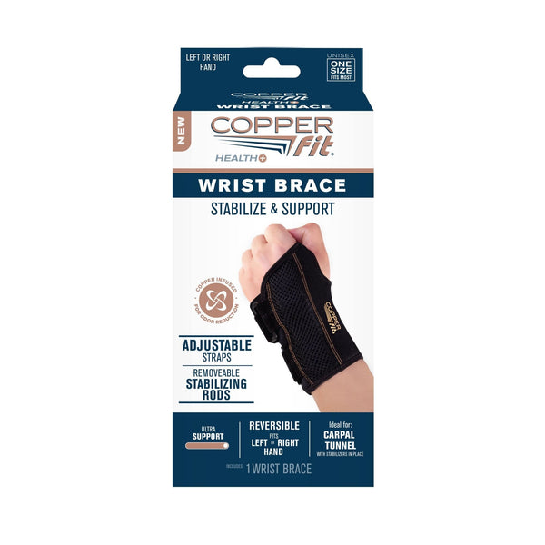 Copper Fit Adjustable Wrist Brace
