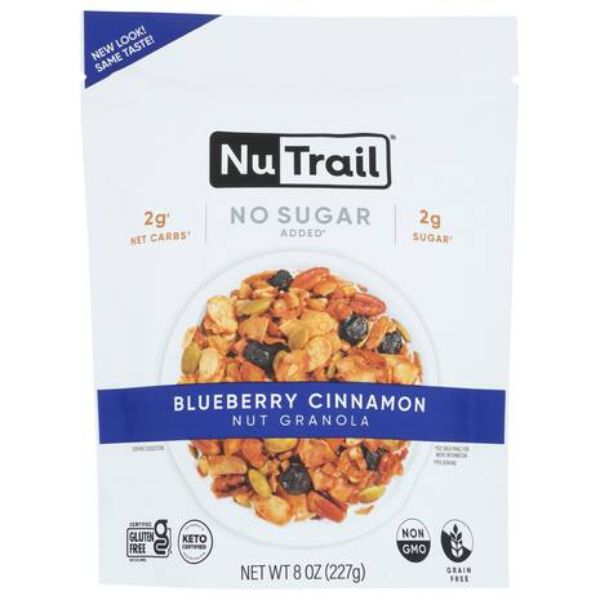 NuTrail Blueberry Cinnamon Granola 8oz