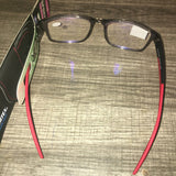 Sportex Men's Reading Glasses with Leather Case, +3.00