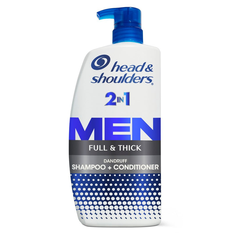Head & Shoulders Men 2-in-1 Dandruff Shampoo & Conditioner, Coastal Tide, 28.2 oz