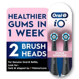 Oral-B iO Gentle Care Replacement Heads  Electric Toothbrush Brush Heads  Black  2 Count