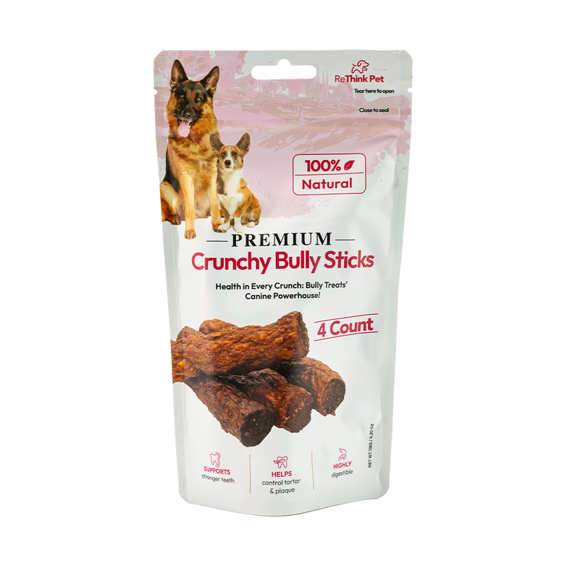Rethik Pet Crunchy Bully Sticks 4CT