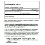 Solgar Vitamin D3 2200IU Vegetable Capsules 100ct