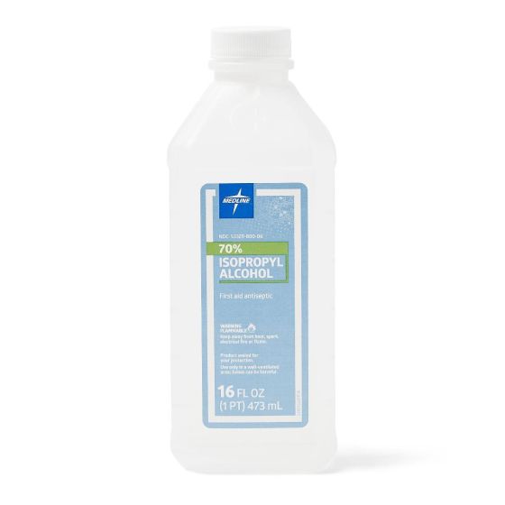 Medline Isopropyl Alcohol 70% 16Oz