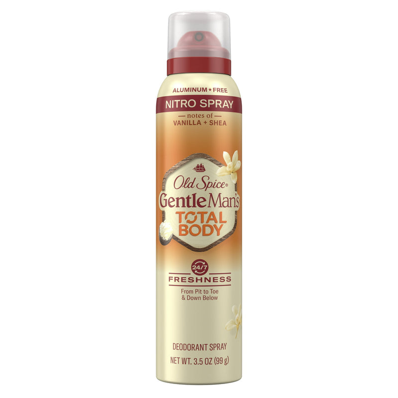 Old Spice Total Body Deodorant Spray 3.5oz