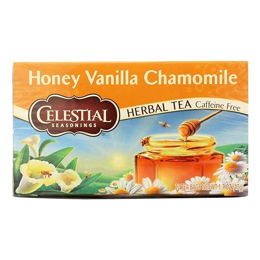 Celestial Seasonings Honey Vanilla Chamomille Tea Bags 20ct