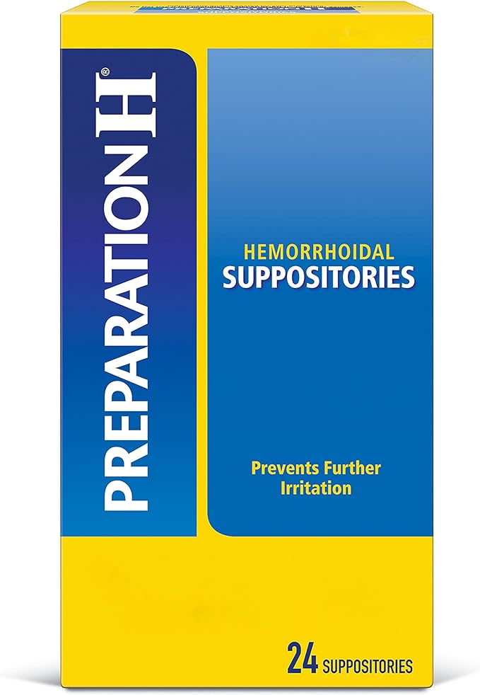 Preparation H Suppositories 24ct