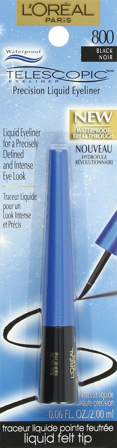 Loreal Telescopic Eyeliner Waterproof Black 800