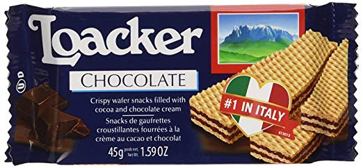 Loacker Classic Chocolate Cream Wafers, 1.59 oz