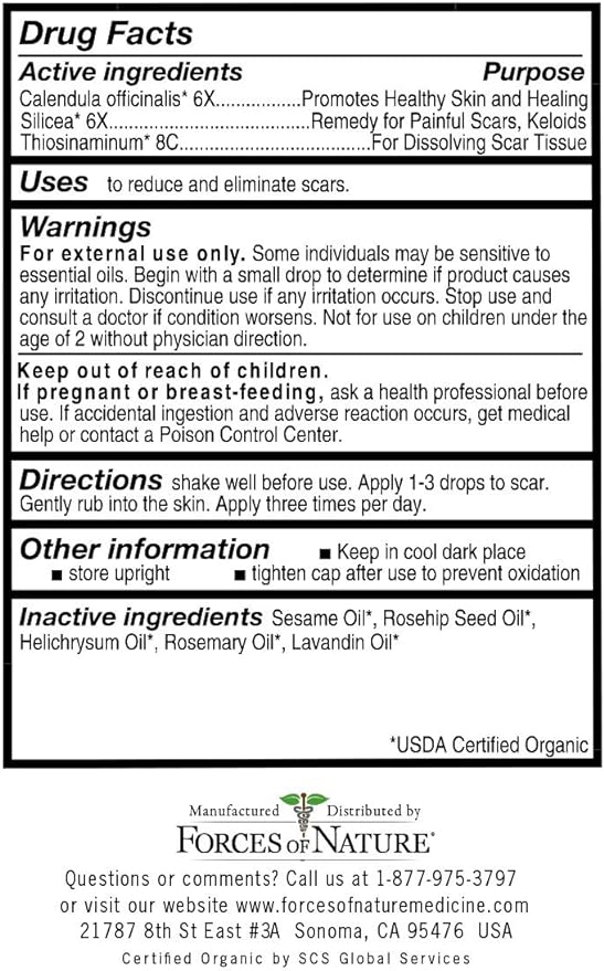 Forces Of Nature Scar Control 11Ml