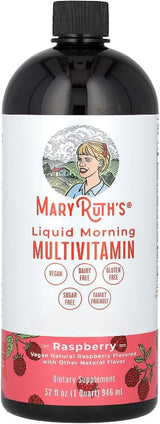 Mary Ruth's Multivitamin Multimineral No Added Sugar Liquid Vitamins 32 Fl Oz