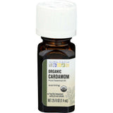 Aura Cacia Organic Cardamom Essential Oil, 0.25 Fl Oz