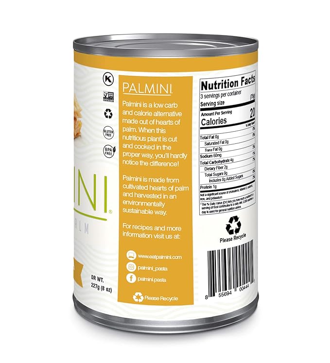 Pasta de Palmini Pasta 14oz