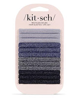 Kitsch Glitter Nylon Elastic Hair Tie 12 Pack