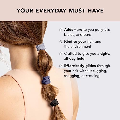 Kitsch Glitter Nylon Elastic Hair Tie 12 Pack