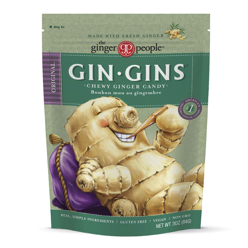 GINGER CHEWS ORIGINAL 3 Oz