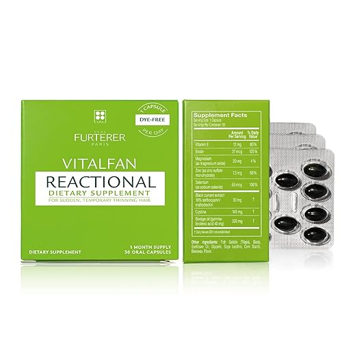 Rene Furterer Vitalfan Reactional Anti Hair Loss Capsules 30ct