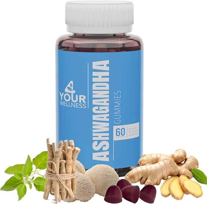 Your Wellness Ashwagandha Gummies 60ct