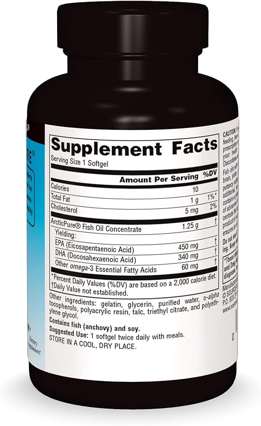 Source Naturals Omege-3 Fish Oil 850mg 30 Softgels