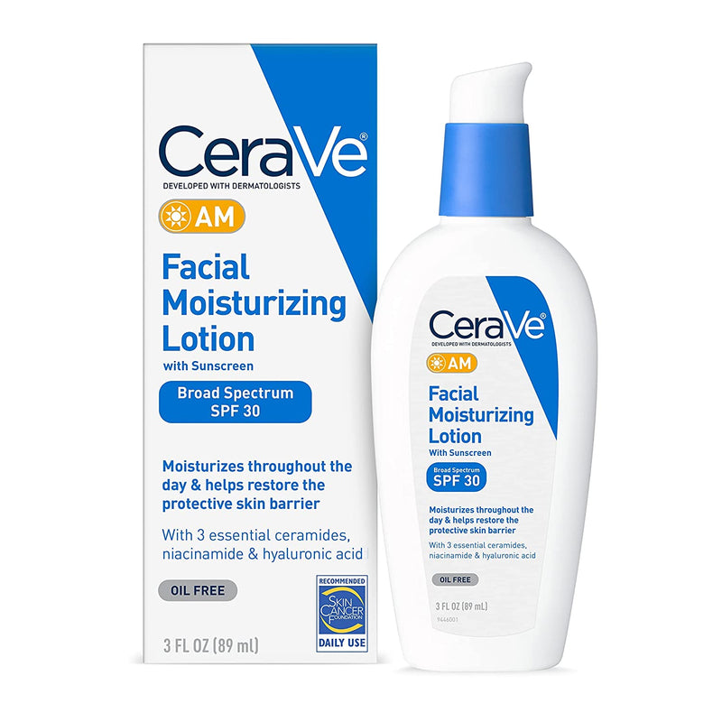 Cerave SPF30 Loción hidratante facial AM 3 oz