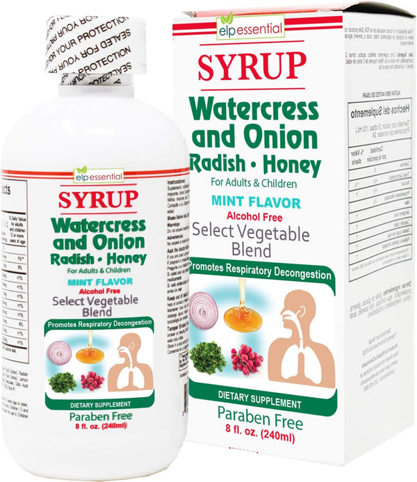 Menper Watercress And Onion Radish & Honey Syrup 8oz