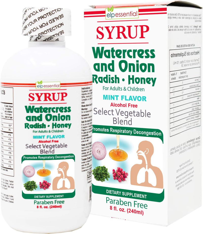 Menper Watercress And Onion Radish & Honey Syrup 8oz