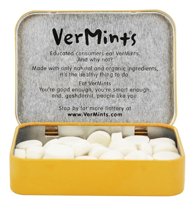 Vermints Cinnamon Gingermint Breath Mints 1.41Oz