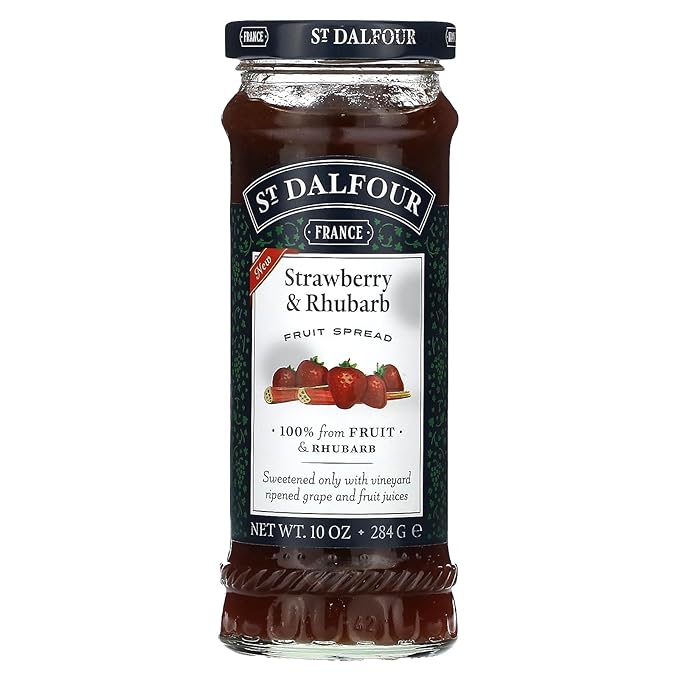 St. Dalfour Strawberry& Rhubarb Jelly10 Oz