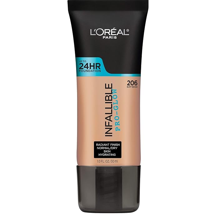 Loreal Infallible Pro-Glow SPF Liquid Foundation 1.0oz