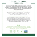 Desert Essence Tea Tree Oil & Neem Toothpaste 6.25 Oz